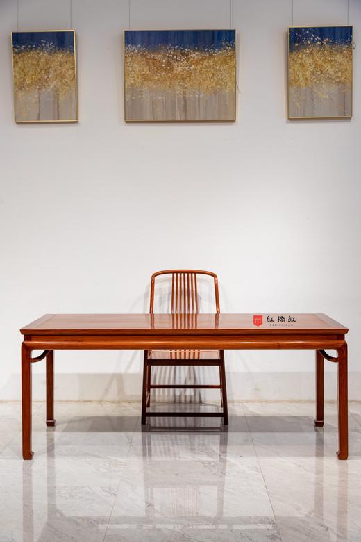 红桥红  家具严选  缅甸花梨（大果紫檀）  【茶桌两件套】 商品图0