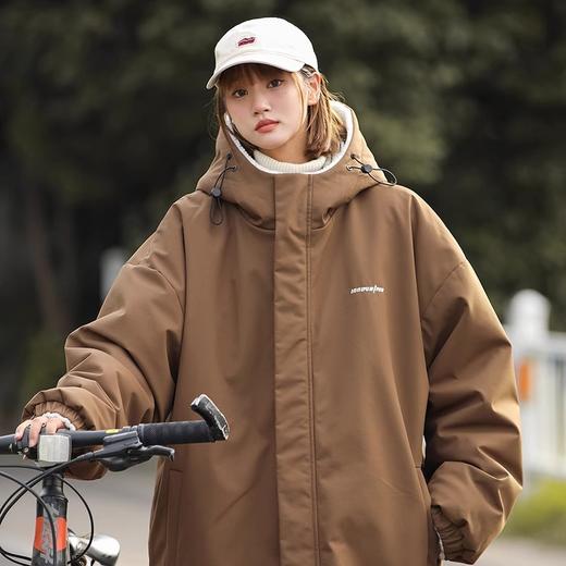 【双面穿羊羔绒外套】男女款 秋冬新款 加绒加厚保暖摇粒绒棉服 防风挡雨两面可穿 商品图8