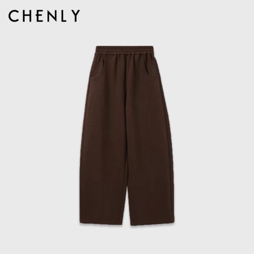 尘衣｜显瘦藏肉松紧腰镰刀休闲卫裤 商品图0