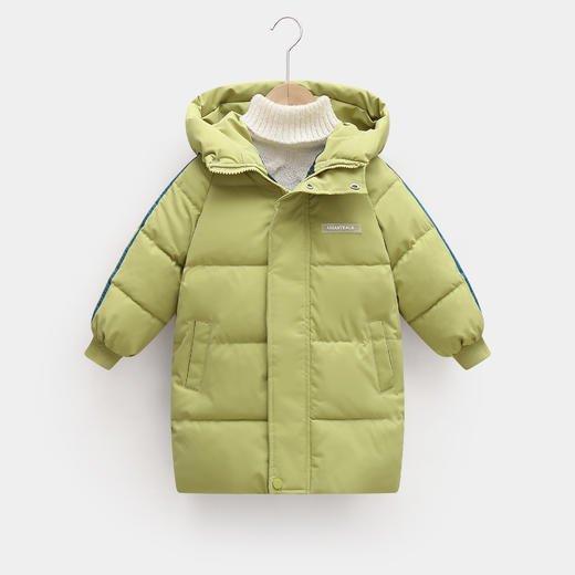 【冬日新品，温暖主义】新款冬季儿童中长款羽绒棉服 中大童宝宝加厚棉服 过膝外套 给予宝宝冬日最温暖的守护-QQ 商品图7