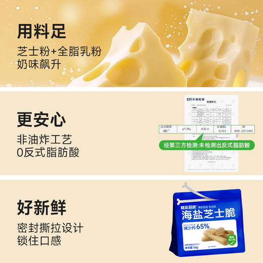 【9两健康】海盐芝士脆 商品图1