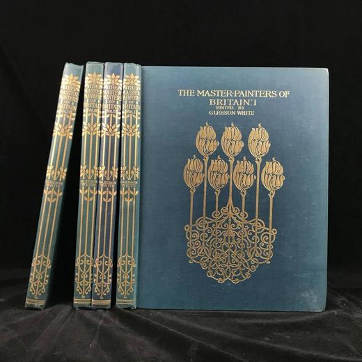 约20世纪早期 英国绘画大师（全4卷） 数百幅插图 漆布精装大16开 商品图0