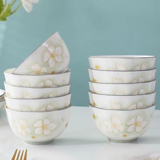 康巴赫生活馆雅诚德陶瓷碗盘浮雕清香怡人系列 商品图3