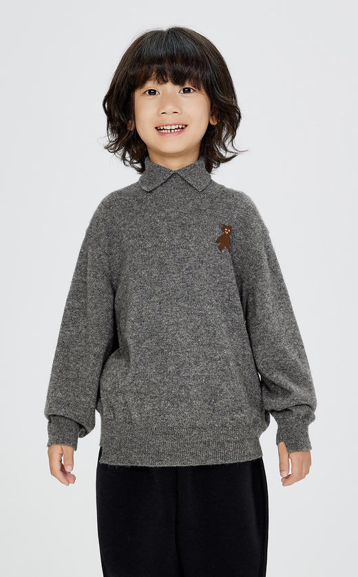 jnby  24年冬款  长袖套头羊绒衫   1OA313240 商品图9