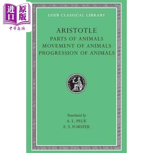 预售 【中商原版】亚里士多德 动物之运动 Aristotle Animals 英文原版 A  L Peck 洛布 商品图0