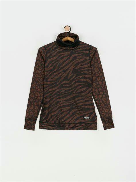 【断码六折】Burton伯顿男女款中量级基础层长领衬衫滑雪内衣长袖保暖132041 商品图1