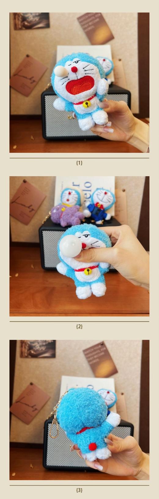 太可爱啦！香港限定 官网秒售罄 多啦A梦90周年限定 包挂钥匙扣小摆件 商品图5