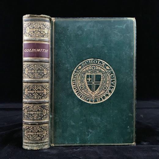 1871年 戈德史密斯杂文集 全真皮精装36开 商品图0