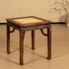 清 黄花梨束腰马蹄腿霸王枨方凳 商品缩略图4
