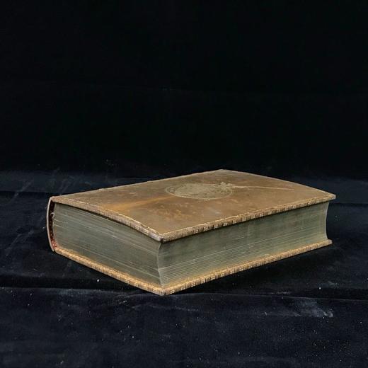 1904年 司各特诗集 1幅肖像插图 全真皮精装32开 商品图1