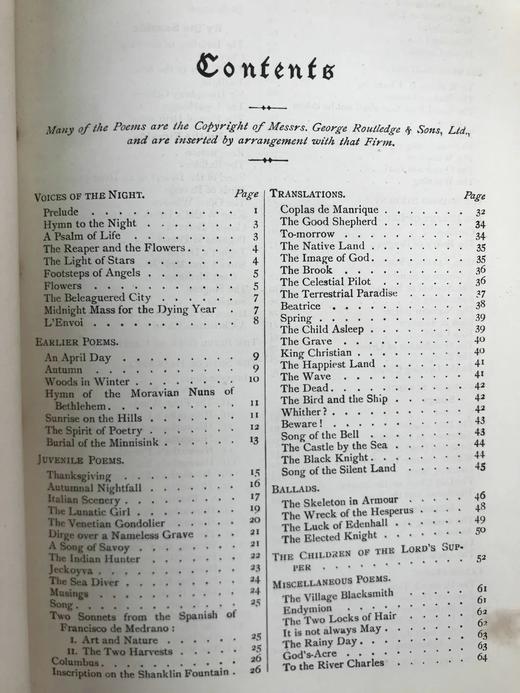 约20世纪早期 朗费罗诗集 配多幅手工贴图 全真皮精装32开 商品图5