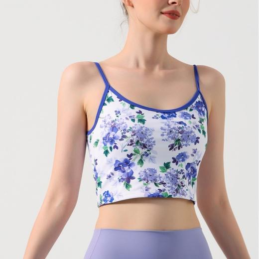 【126元任选2件】跃牌【漫西】系列 新款瑜伽服专业高端背心女Y232 商品图1