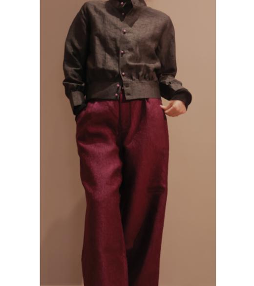 【抖音专属】阔腿裤（24809012凝夜紫） 商品图0