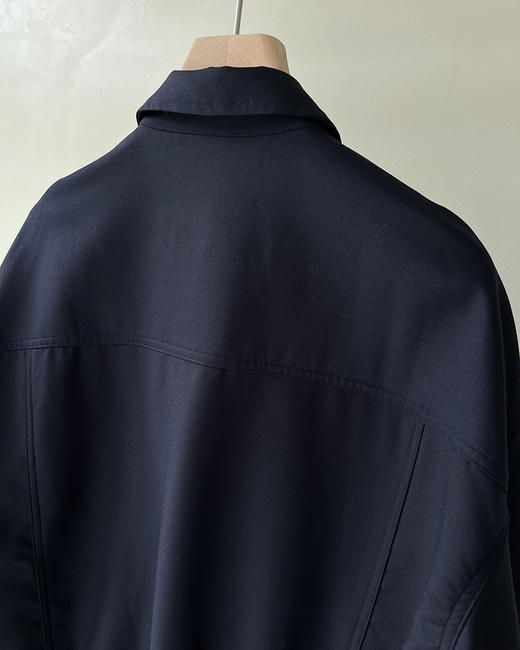 现货 THS 10.21-限时 缪家 情侣款 贴布logo工装元素 垂坠有筋骨拉链外套 QF080 商品图13