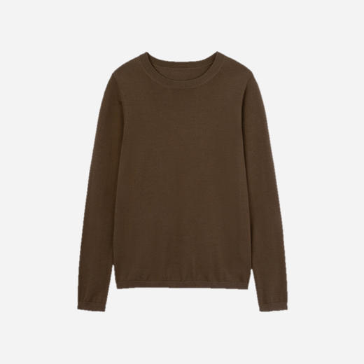 舒库毛衫男秋季可机洗半高领羊毛衫百搭打底衫套头 商品图4