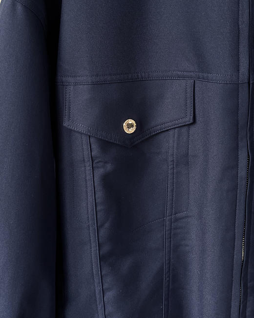 现货 THS 10.21-限时 缪家 情侣款 贴布logo工装元素 垂坠有筋骨拉链外套 QF080 商品图10