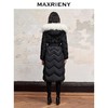 【商场同款】MAXRIENY星钻羽绒服冬款收腰过膝长款貉子毛条领外套(货号:MC88DC783) 商品缩略图2