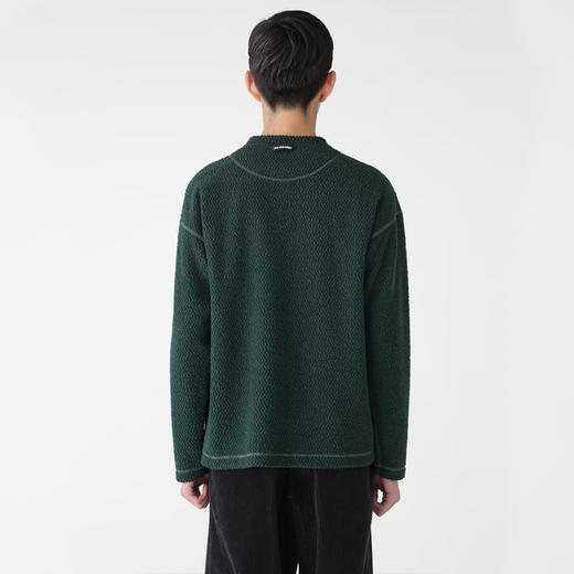 and wander re wool JQ crew neck 再生羊毛混纺圆领套头衫 商品图2