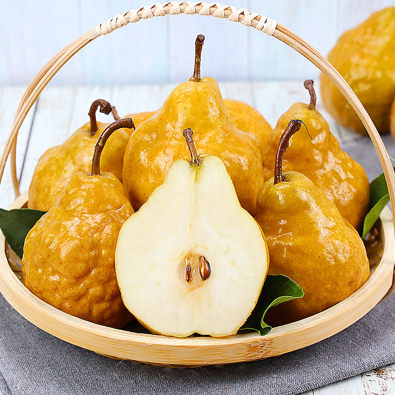 【果蔬精选】山东中华丑梨 果肉入口 细腻顺滑 “糯唧唧”的口感 入口化开 汁水充盈