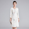 【高货deo】全新升级【铂金会员441/天猫599/差价158】(32645) 洛诗琳秋冬重工刺绣新中式连衣裙2024新款改良国风裙子 商品缩略图2