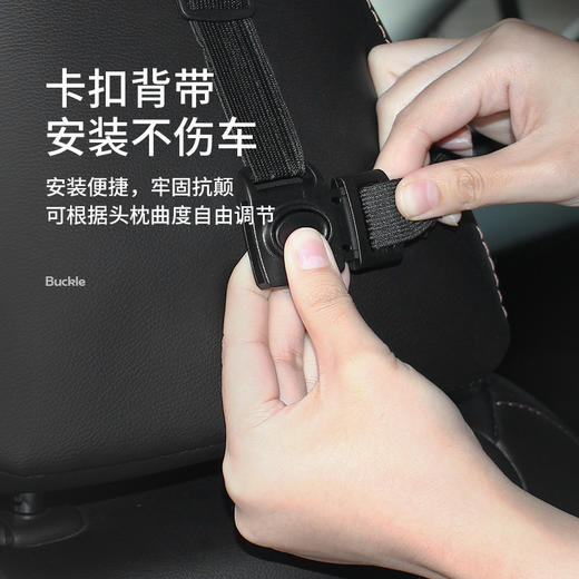 汽车腰靠车用靠垫腰枕记忆棉护腰车载座椅腰部支撑司机腰靠套装 商品图5