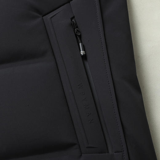 90白鸭绒】【新款DWY】大依优型大码中长款羽绒服可拆卸帽连帽外套加肥加大上衣男士外套胖子 商品图7