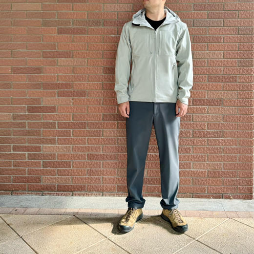 巨推荐--24秋冬轻户外鸟/软壳防泼水抓绒休闲男裤 商品图4