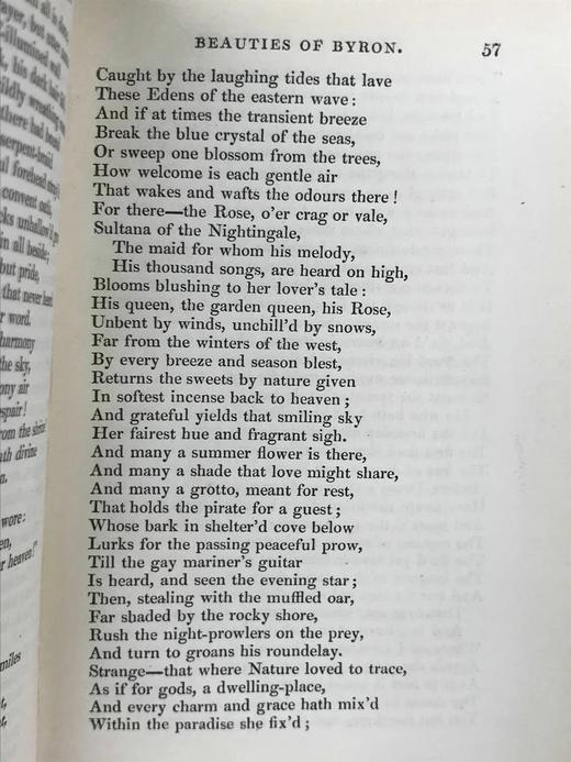 1833年 阿尔弗雷德·霍华德《拜伦之美》 1幅插图 全真皮精装64开 商品图7