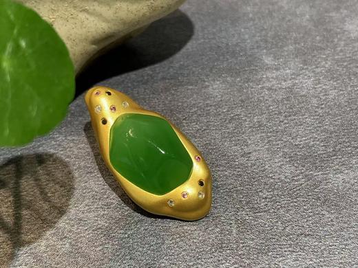 【御珠宫坊】金镶碧玉吊坠 商品图1