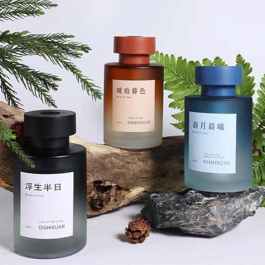 「买1送1！到手两瓶」创意新款车载香薰 除异味磨砂质感车载香氛摆件汽车配饰香薰件 商品图3