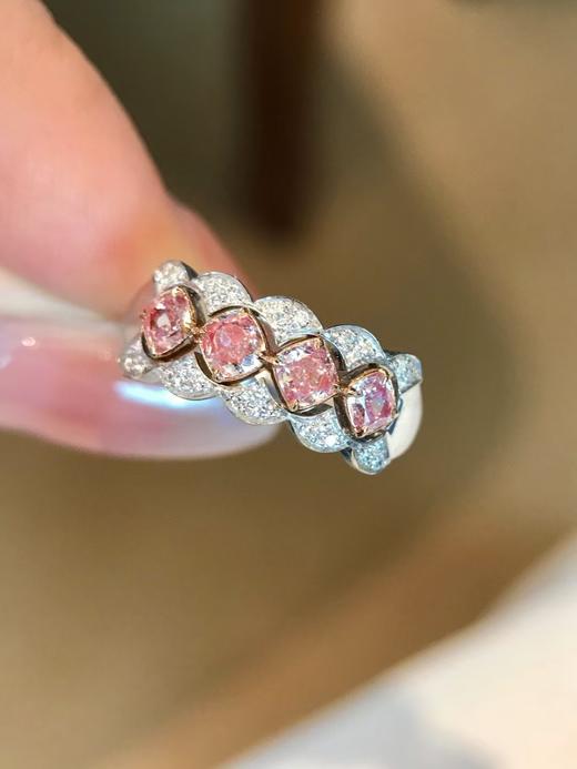 65分粉钻戒指 商品图0