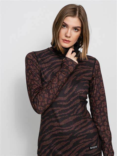 【断码六折】Burton伯顿男女款中量级基础层长领衬衫滑雪内衣长袖保暖132041 商品图2