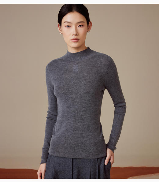 pure touch女士针织白色打底1302244406 商品图2