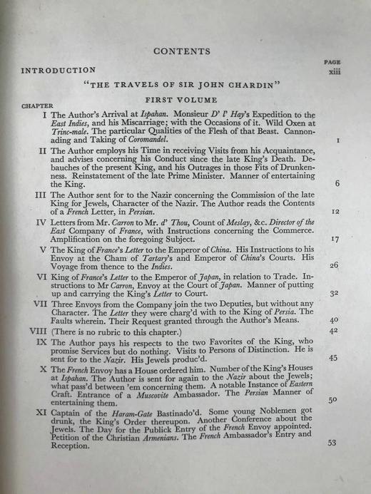 限量版毛边本！有编号！1927年 约翰·夏尔丹波斯游记 配插图与地图 漆布精装16开 商品图4
