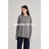 MAISON CECILE三色/松弛感随性宽松含羊毛羊绒上衣 商品缩略图4