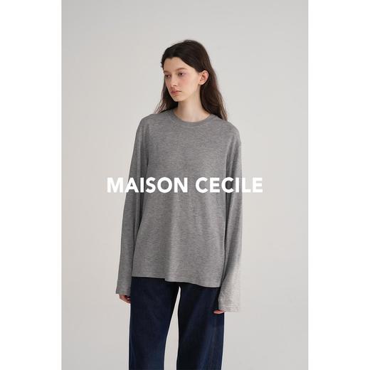 MAISON CECILE三色/松弛感随性宽松含羊毛羊绒上衣 商品图4