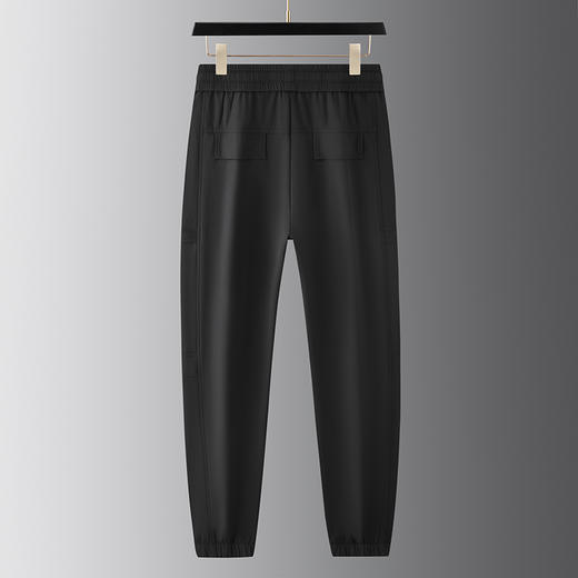 【冲锋裤】【新款DX】大依优型大码松紧腰束口休闲冲锋裤工装裤运动裤卫裤休闲裤加肥加大运动长裤胖子裤子 商品图1