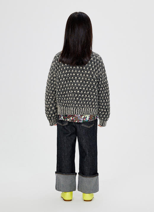 jnby  24年冬款  短款开襟毛衫  1OA310470 商品图9