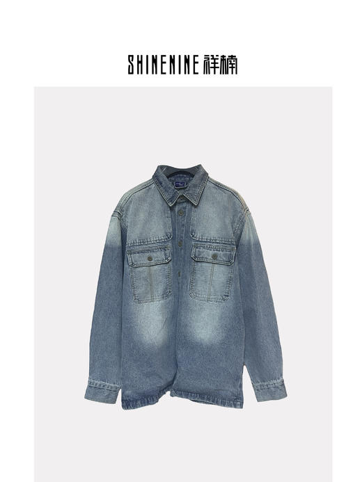 W333925210牛仔衬衫外套 商品图0