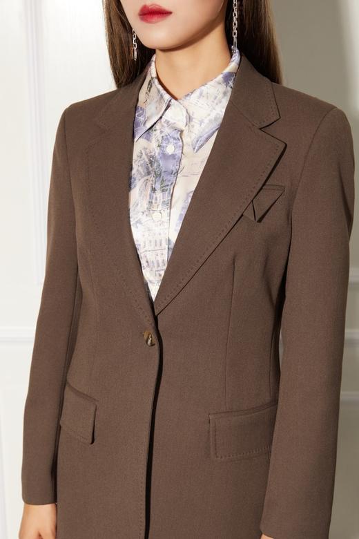 ESTELLICA 深咖色西装套装 10349 商品图3