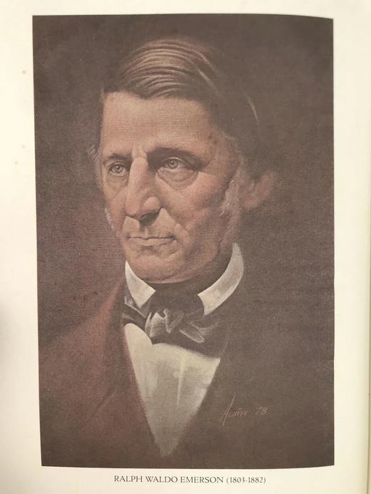 爱默生散文集 1幅肖像插图 豪华皮装大16开 商品图2