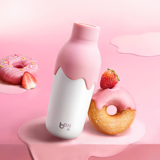 boii本因原创设计 · 女士冰淇淋保温杯随行杯  316L不锈钢材质 500ml｜品牌直发 商品图1