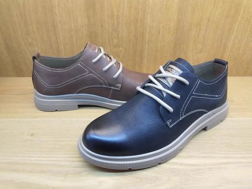 豪行真皮舒适休闲男鞋12151887时尚平底单鞋 商品图4