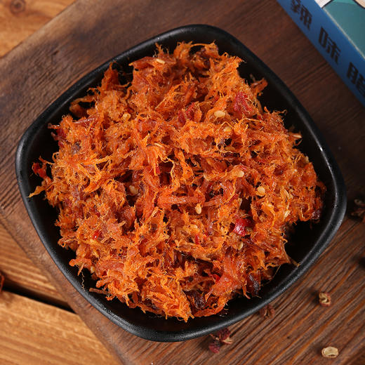 【登娃】香辣味腊肉丝（盒装）120g/盒 商品图1