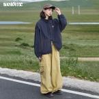 早乙女惠子saotome/STMWT243187/抽绳立领户外夹克 商品图0