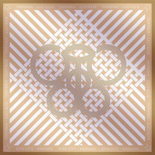 青云染/ClouDyeing【风筝元素】抗皱桑蚕丝披肩方巾长巾 商品图2