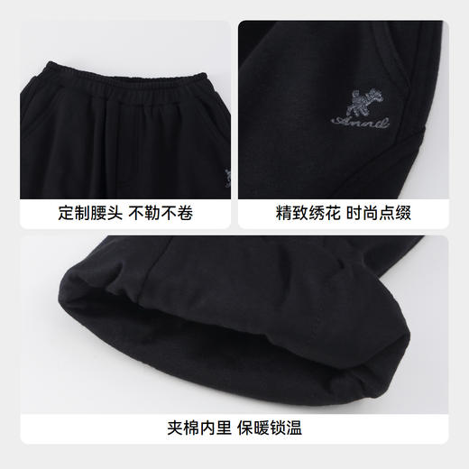女童保暖舒弹棉裤冬季新款安奈儿童装实体店同款AG446816 商品图4