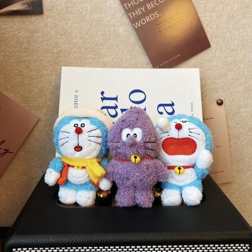 国内代工厂 叮当猫，多啦a梦，4色钥匙扣挂绳！香港限定哆啦A梦毛绒挂件包包挂件钥匙扣挂件 商品图2