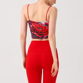 【126元任选2件】跃牌【漫西】系列 新款裸感瑜伽服套装性感交叉美背蜜桃臀高腰瑜伽服女Y131