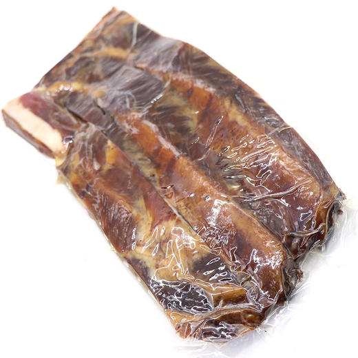 【登娃】500g城口土猪腊排骨（生）500g/袋 商品图4